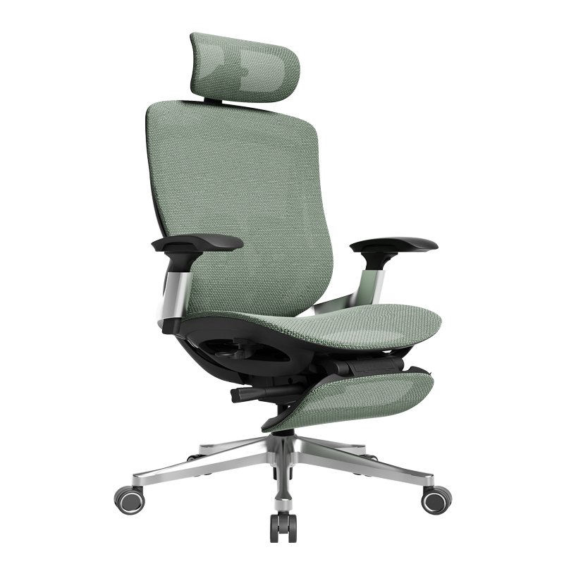 High Back Grey Desk Chair